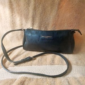 Karl Lagerfeld Handbag, Good Condition, Long Crossbody Strap, Cute Bag